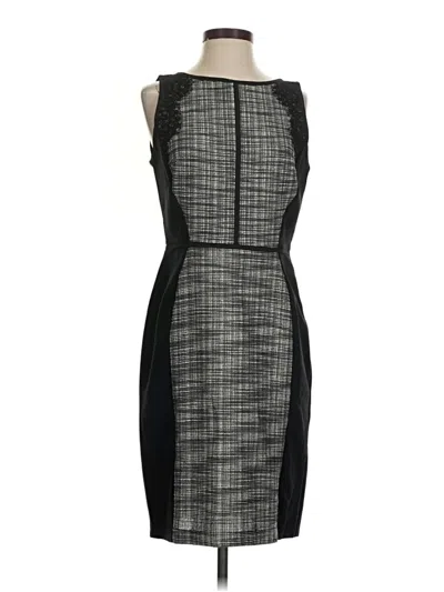 Pre-owned Ann Taylor Loft Cocktail Dress In Gray