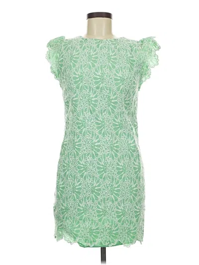 Pre-owned Ann Taylor Loft Cocktail Dress In Green