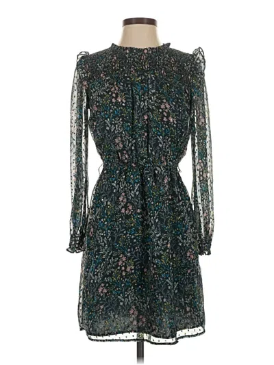 Pre-owned Ann Taylor Loft Cocktail Dress In Green