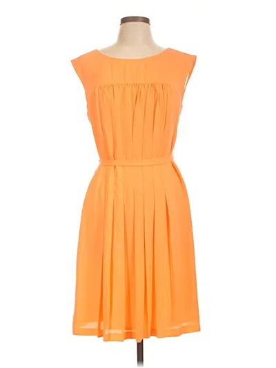 Ann Taylor Loft Cocktail Dress In Orange