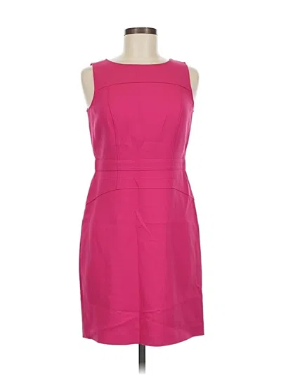 Pre-owned Ann Taylor Loft Cocktail Dress In Pink