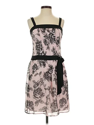 Pre-owned Ann Taylor Loft Cocktail Dress In Pink