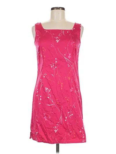 Pre-owned Ann Taylor Loft Cocktail Dress In Pink