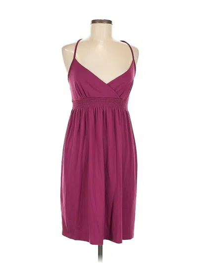 Pre-owned Ann Taylor Loft Cocktail Dress In Purple