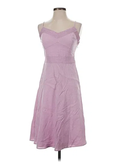 Pre-owned Ann Taylor Loft Cocktail Dress In Purple