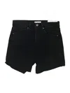 Ann Taylor Loft Denim Shorts In Black