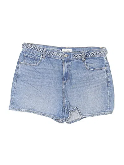 Pre-owned Ann Taylor Loft Denim Shorts In Blue