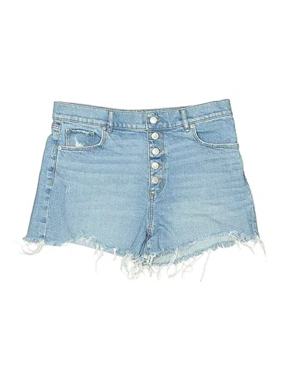 Pre-owned Ann Taylor Loft Denim Shorts In Blue