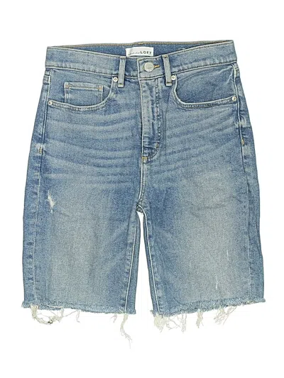 Pre-owned Ann Taylor Loft Denim Shorts In Blue