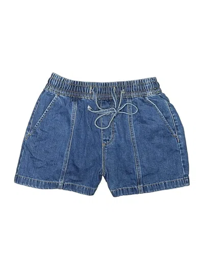 Pre-owned Ann Taylor Loft Denim Shorts In Blue