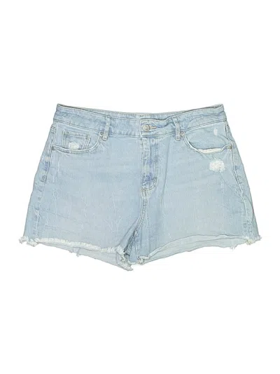 Pre-owned Ann Taylor Loft Denim Shorts In Blue