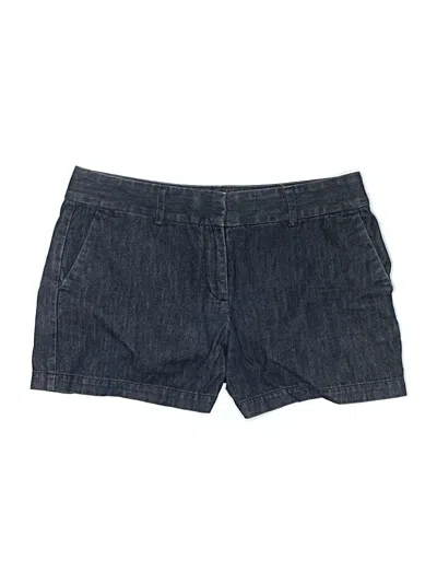 Pre-owned Ann Taylor Loft Denim Shorts In Blue