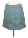 Ann Taylor Loft Denim Skirt In Blue
