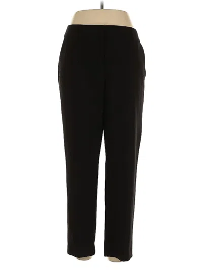 Pre-owned Ann Taylor Loft Dress Pants In Black