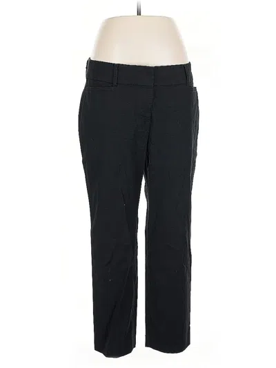 Pre-owned Ann Taylor Loft Dress Pants In Black