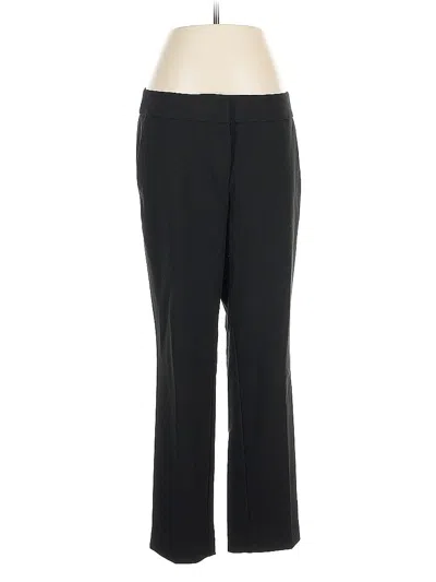 Pre-owned Ann Taylor Loft Dress Pants In Black