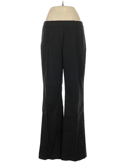 Pre-owned Ann Taylor Loft Dress Pants In Black