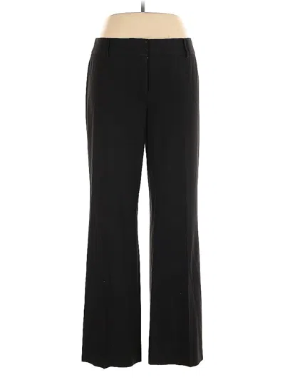 Pre-owned Ann Taylor Loft Dress Pants In Black