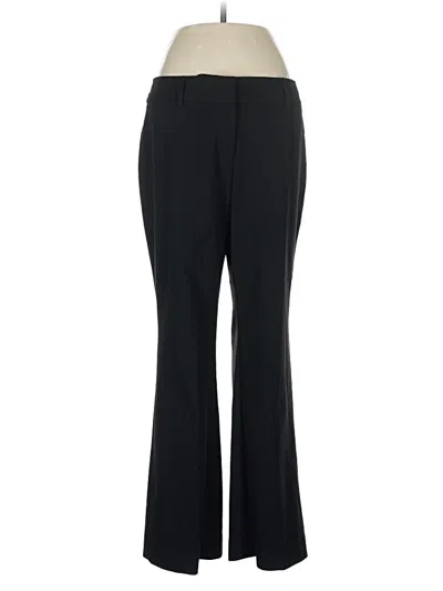 Pre-owned Ann Taylor Loft Dress Pants In Black