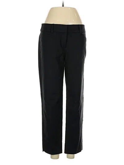 Pre-owned Ann Taylor Loft Dress Pants In Black