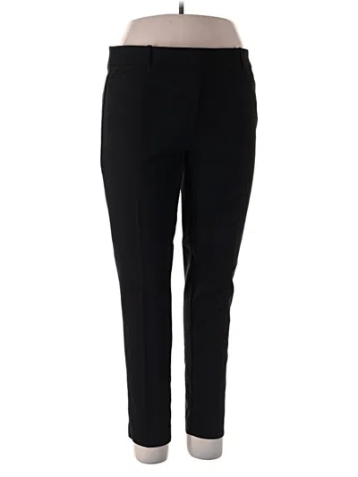 Pre-owned Ann Taylor Loft Dress Pants In Black