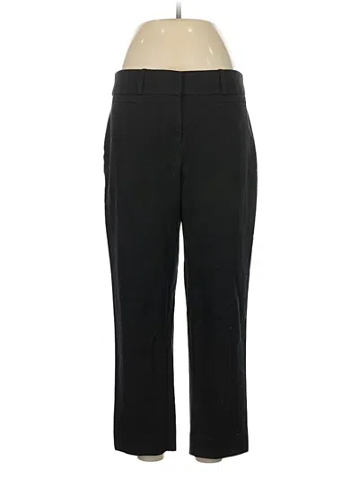 Pre-owned Ann Taylor Loft Dress Pants In Black
