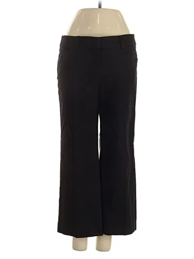 Pre-owned Ann Taylor Loft Dress Pants In Black