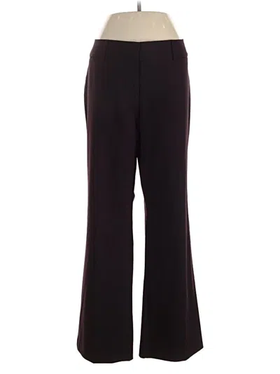 Pre-owned Ann Taylor Loft Dress Pants In Black