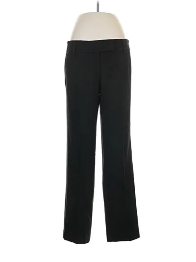 Pre-owned Ann Taylor Loft Dress Pants In Black
