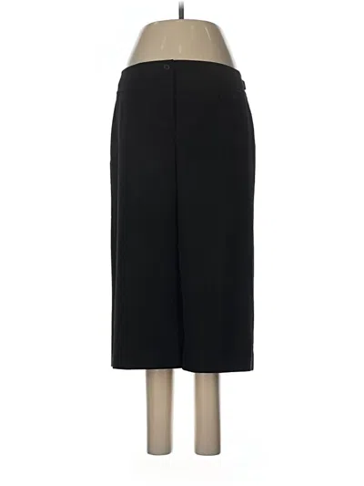 Pre-owned Ann Taylor Loft Dress Pants In Black