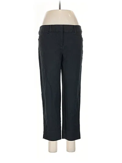 Pre-owned Ann Taylor Loft Dress Pants In Black