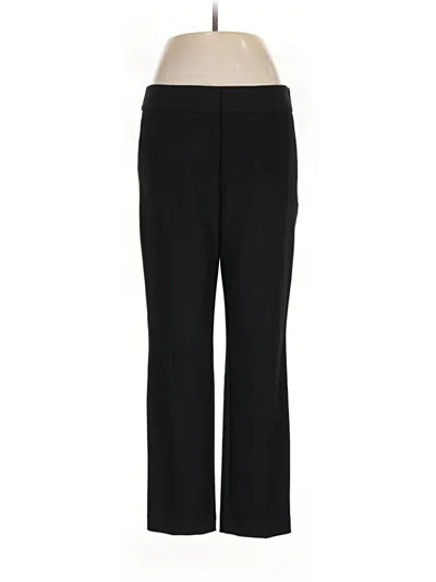 Pre-owned Ann Taylor Loft Dress Pants In Black