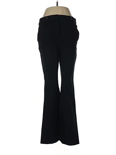 Pre-owned Ann Taylor Loft Dress Pants In Black