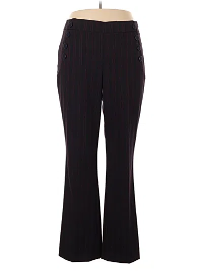 Pre-owned Ann Taylor Loft Dress Pants In Black