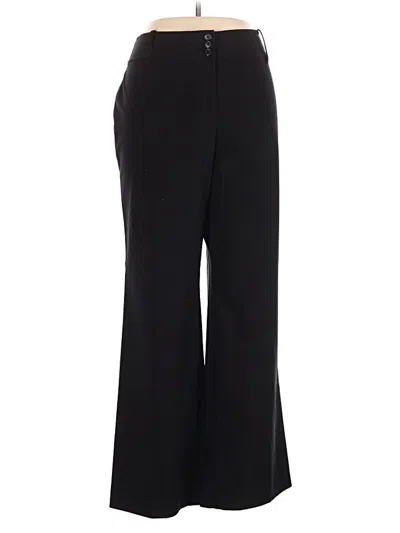 Pre-owned Ann Taylor Loft Dress Pants In Black
