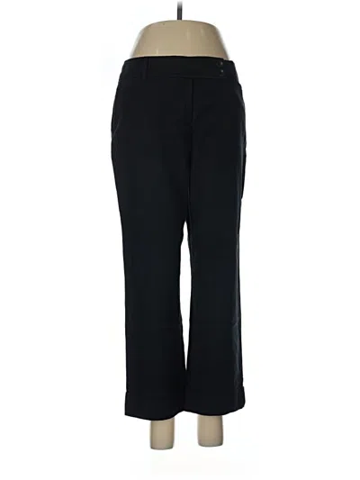 Pre-owned Ann Taylor Loft Dress Pants In Black
