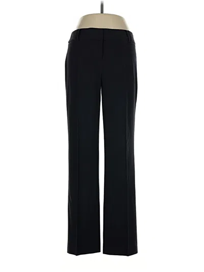 Pre-owned Ann Taylor Loft Dress Pants In Black