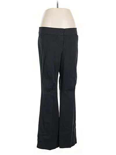 Pre-owned Ann Taylor Loft Dress Pants In Black