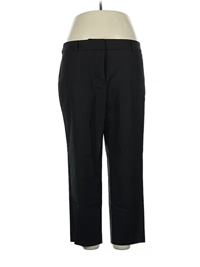 Pre-owned Ann Taylor Loft Dress Pants In Black