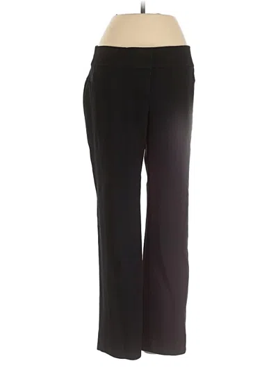 Pre-owned Ann Taylor Loft Dress Pants In Black