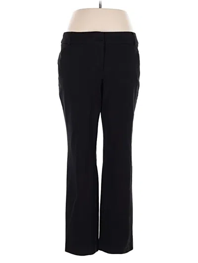 Pre-owned Ann Taylor Loft Dress Pants In Black