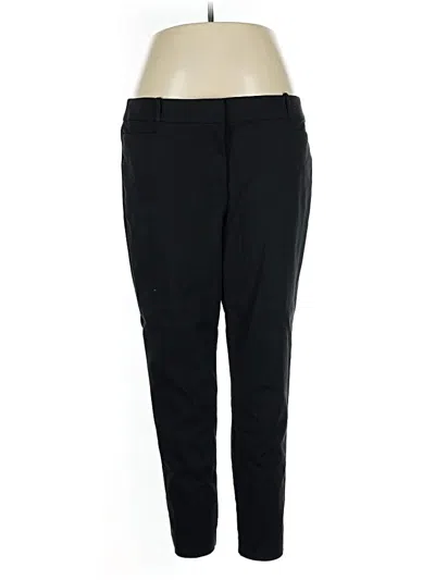 Pre-owned Ann Taylor Loft Dress Pants In Black