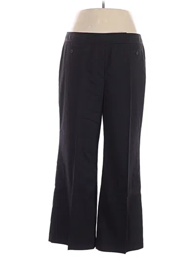 Pre-owned Ann Taylor Loft Dress Pants In Black