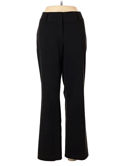 Pre-owned Ann Taylor Loft Dress Pants In Black