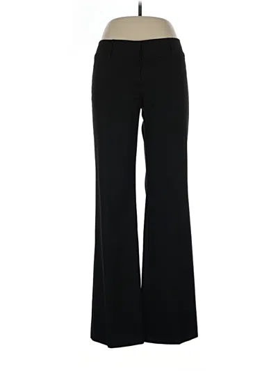 Pre-owned Ann Taylor Loft Dress Pants In Black