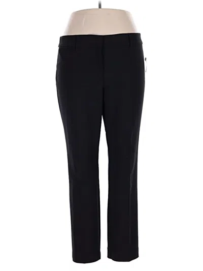 Pre-owned Ann Taylor Loft Dress Pants In Black