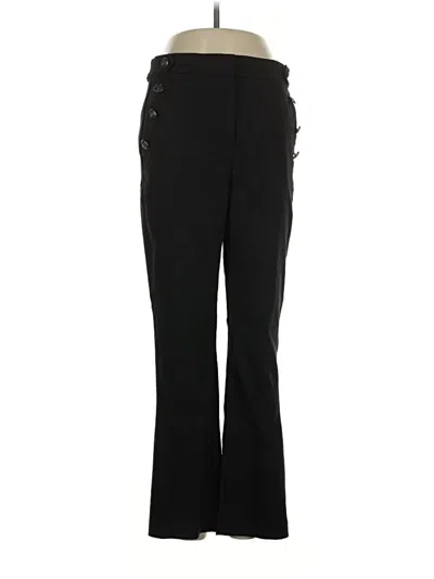 Pre-owned Ann Taylor Loft Dress Pants In Black