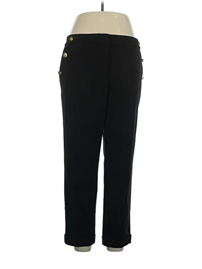 Pre-owned Ann Taylor Loft Dress Pants In Black