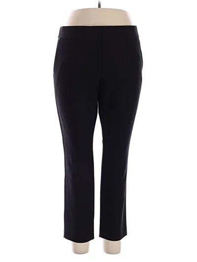 Pre-owned Ann Taylor Loft Dress Pants In Black
