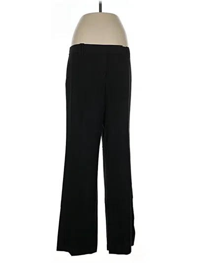 Pre-owned Ann Taylor Loft Dress Pants In Black